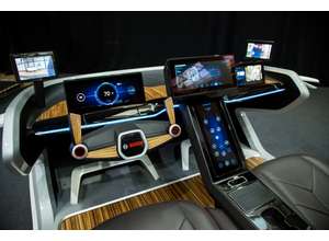Автомобиль станет вторым домом: компания Bosch представила свой инновационный концепт-кар на Mobile World Congress 2017