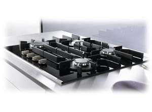 Компания Miele представляет новое поколение газовых панелей конфорок со стеклокерамической поверхностью