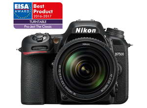 Nikon D7500 признана лучшей полупрофессиональной зеркальной фотокамерой Европы в 2017-18 гг.