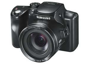 Компактная фотокамера Samsung  WB2100 получила мощный 35-кратный зумом