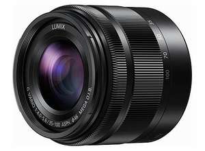 Зум-объектив Panasonic LUMIX G H-FS35100 - компактные размеры, стильный дизайн и выдвижной механизм