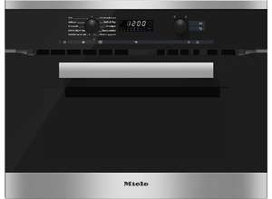 Обзор компактного электрического духового шкафа с функцией СВЧ Miele H 6200 BM: духовка +