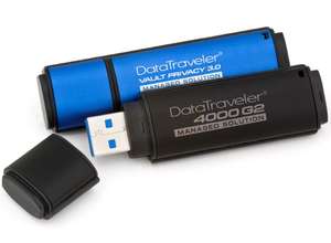 Kingston представляет флеш-накопители с поддержкой аппаратного шифрования и удаленного администрирования