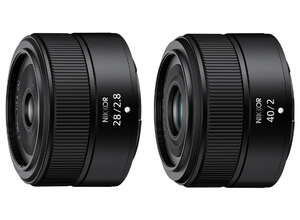 Nikon разрабатывает модели NIKKOR Z 28 mm f/2.8 и NIKKOR Z 40 mm f/2, которые пополнят линейку объективов с байонетом Z