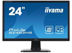 Эргономичный и быстрый 24-дюймовый монитор iiyama B2483HS-1