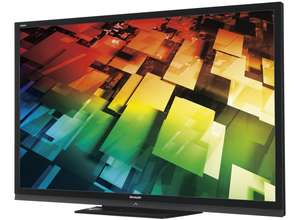 Телевизоры Sharp: 70 дюймов на ЖК-панели, сверкающей золотом