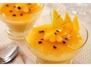 Пудинг-десерт из маракуйи