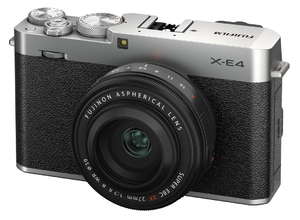 FUJIFILM X-E4 - самая компактная беззеркальная камера серии Х.