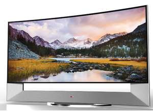 LG представит первый в мире изогнутый Ultra HD телевизор с диагональю 105 дюймов на CES 2014