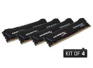 HyperX выпустит новые модули памяти Savage DDR4