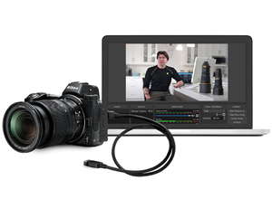 Nikon разрабатывает новое программное обеспечение, которое превращает фотокамеру в функциональную веб-камеру