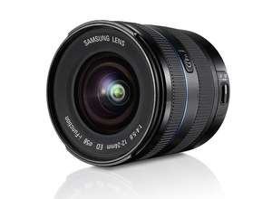 Фотообъективы Samsung серии NX с фокусным расстоянием 12-24 мм и 45 мм - самые легкие на рынке