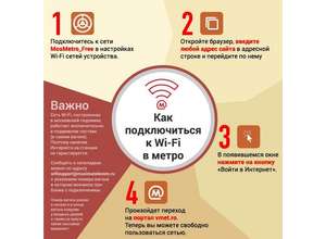 Идентифицироваться в WiFi-сети московского метро можно по учетной записи к Единому порталу госуслуг