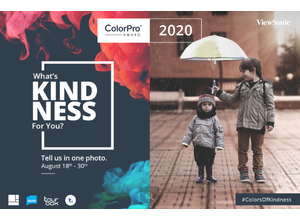 Во имя доброты: ViewSonic проводит  «Глобальный фотоконкурс ColorPro»