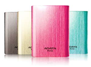 Новая серия внешних аккумуляторов ADATA в алюминиевых корпусах
