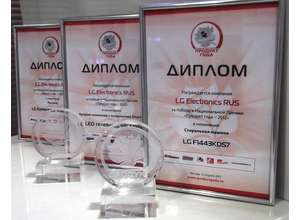 LG Electronics получила три награды «Продукт Года 2012»
