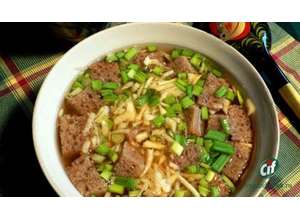 Тюря с редькой