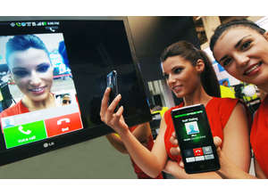 LG сделала на MWC-2012 видеозвонок по сети 4G