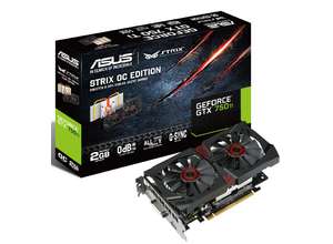 ASUS представляет видеокарту Strix GTX 750 Ti OC