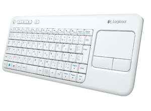 Компания Logitech представляет клавиатуру Logitech Wireless Touch Keyboard K400, выполненную в белом цвете