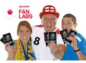 Sharp ищет лучших фанатов, чтобы они выиграли VIP-билеты на матчи УЕФА ЕВРО 2012