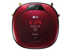 Робот-пылесос LG Hom-Bot Square развлекал посетителей CES-2013