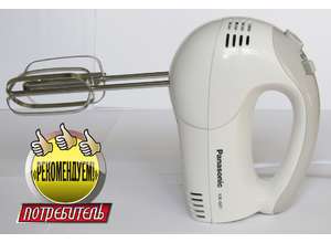 Тест ручного миксера PANASONIC MK-GН1 45