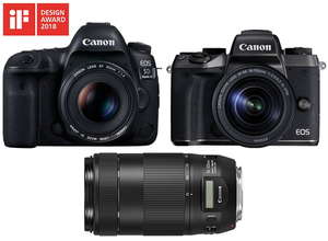Две фотокамеры и объектив Canon удостоены награды iF Design Award 2018