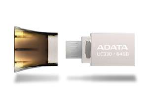 Двусторонний флеш-накопитель для смартфонов и ПК ADATA UC330 Dual USB