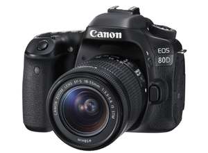 Новый Canon EOS 80D и объектив EF‑S 18–135mm f/3.5–5.6 IS USM
