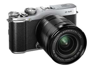 Беззеркальная фотокамера FUJIFILM X-M1 оснащена большой CMOS-матрицей APS-C, которая практически не уступает полноразмерным