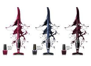 Пылесос Electrolux Ergorapido OPI limited edition выпускается в трех расцветках - под цвет ногтей хозяйки
