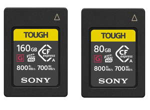 Sony представляет первые в мире карты памяти CFexpress Type A с быстрой производительностью и высокой прочностью