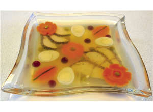 Карп заливной по-польски