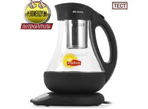 Тест электрического чайника-чаеварки ARIETE 2894