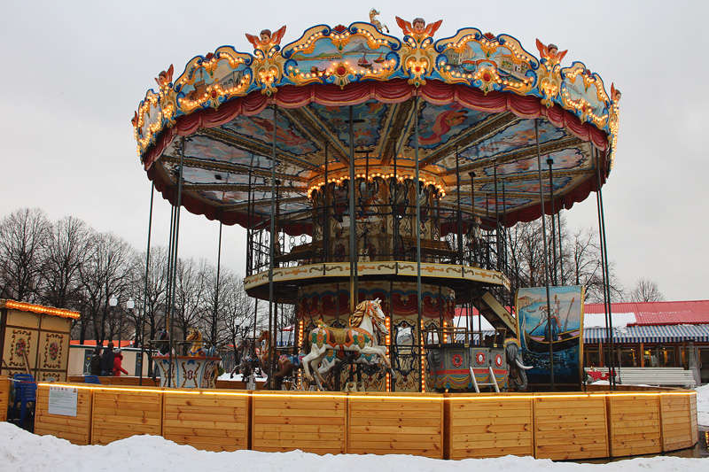 на улицах Москвы