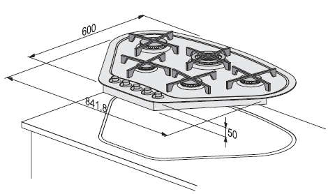 Варочная панель Foster Lisa.5F.SF - 7291 032