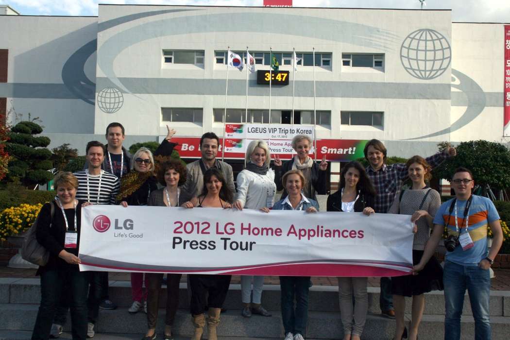 2012 LG Home Appliance Press Tour