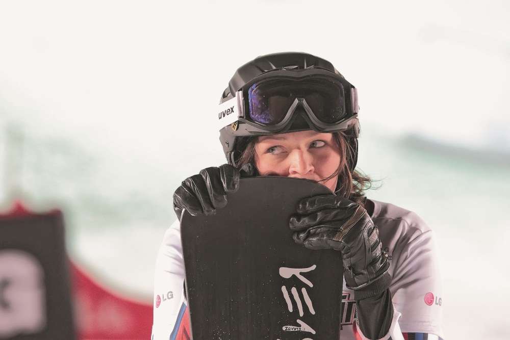 Спортсменка