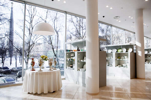 Интерьер магазина «Императорский фарфор»