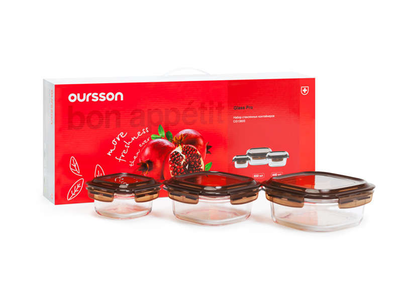 Контейнеры серии Glass Pro