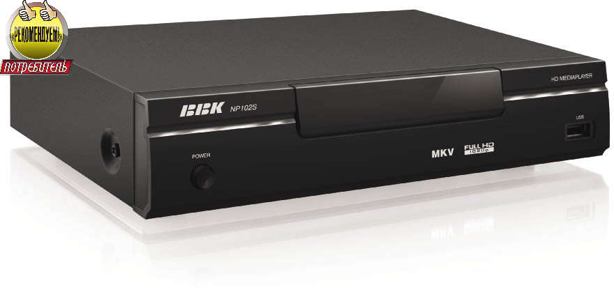 Сетевой Full HD-медиаплеер BBK PopcornTV NP102S