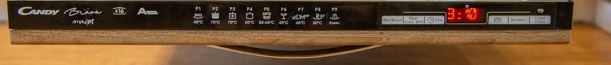 машина Candy Brava  управление.