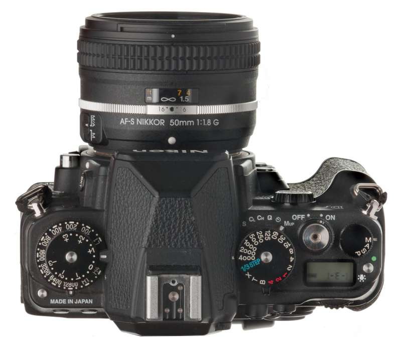 Зеркальная камера Nikon DF - управление