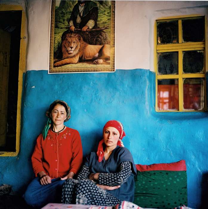 Золовки дома. Деревня Хыналыг. Азербайджан, 2006