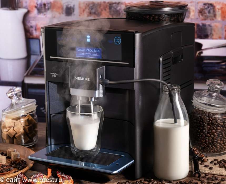 Кофемашина Siemens ТЕ65 молочная пенка
