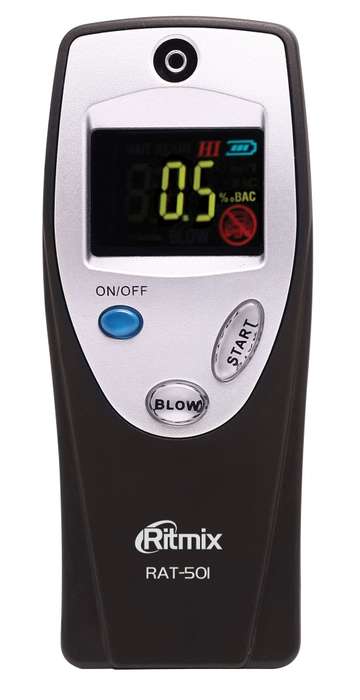 Алкотестер Ritmix RAT-501
