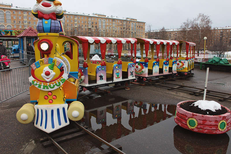 Детский паровозик