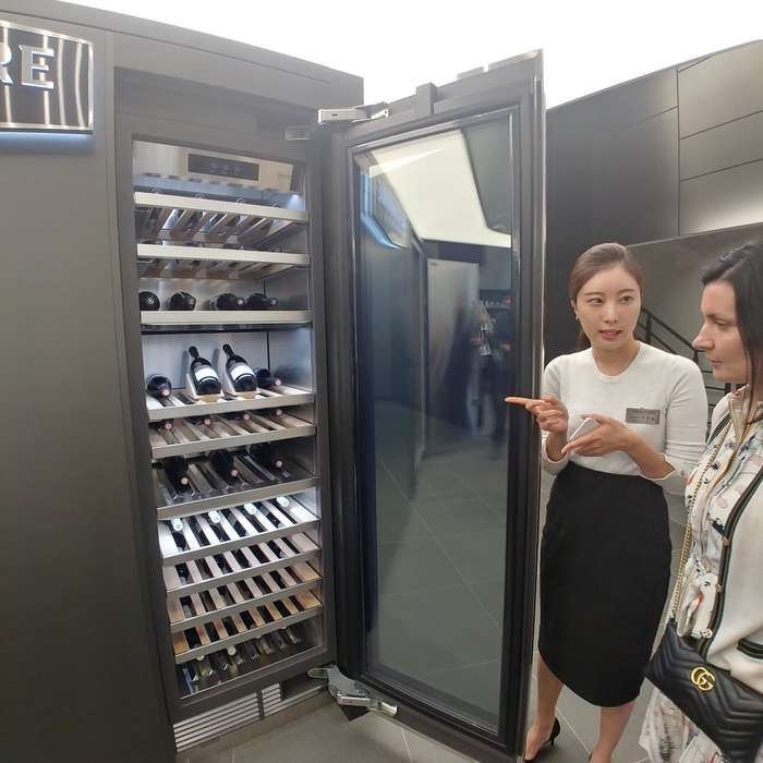 винные холодильники LG