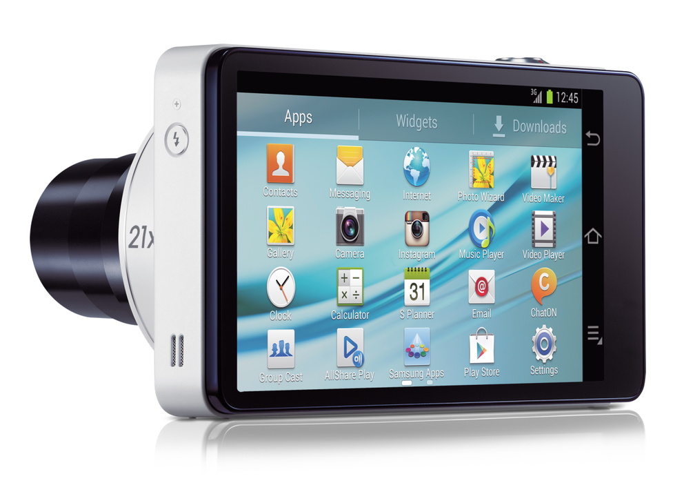Samsung GALAXY Camera - Дисплей